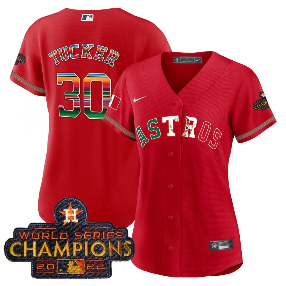 Women’s Houston Astros Mexico Baseball Limited Jersey – All Stitched