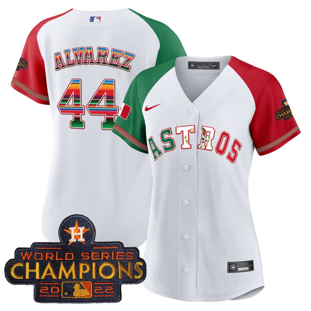 Women’s Houston Astros Mexico Baseball Limited Jersey – All Stitched