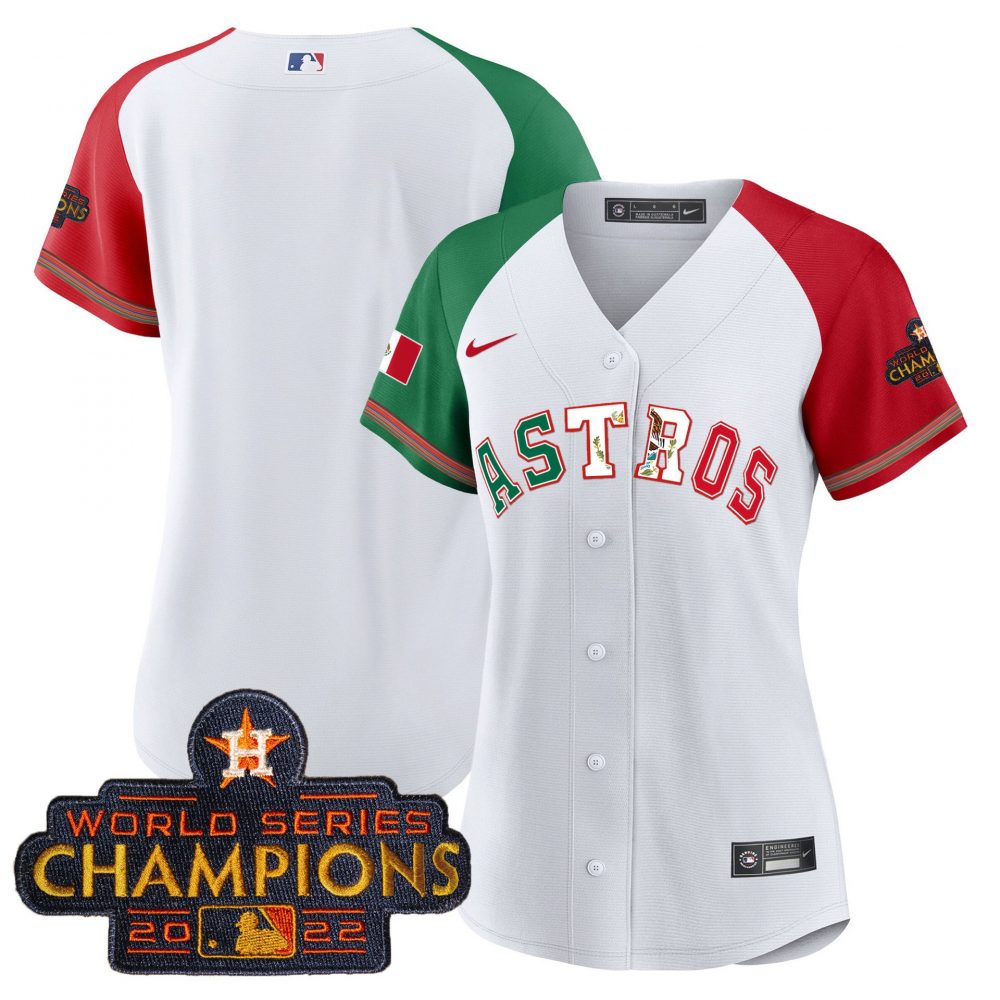 Women’s Houston Astros Mexico Baseball Limited Jersey – All Stitched