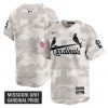 Men’s St. Louis Cardinals 2025 Armed Forces Day Vapor Premier Limited Jersey – All Stitched