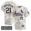 Men’s St. Louis Cardinals 2025 Armed Forces Day Vapor Premier Limited Jersey – All Stitched