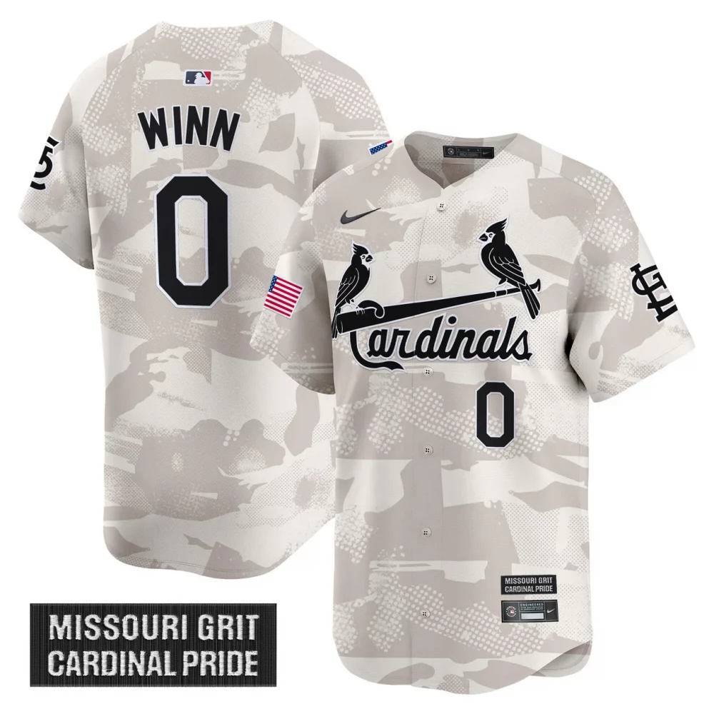 Men’s St. Louis Cardinals 2025 Armed Forces Day Vapor Premier Limited Jersey – All Stitched