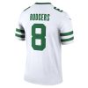 Aaron Rodgers New York Jets Nike White Legend Jersey – White