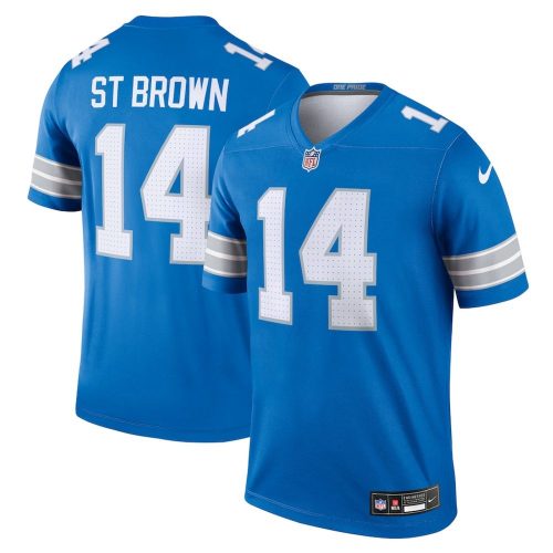 Amon-Ra St. Brown Detroit Lions Nike Team Legend Jersey – Blue