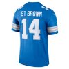 Amon-Ra St. Brown Detroit Lions Nike Team Legend Jersey – Blue