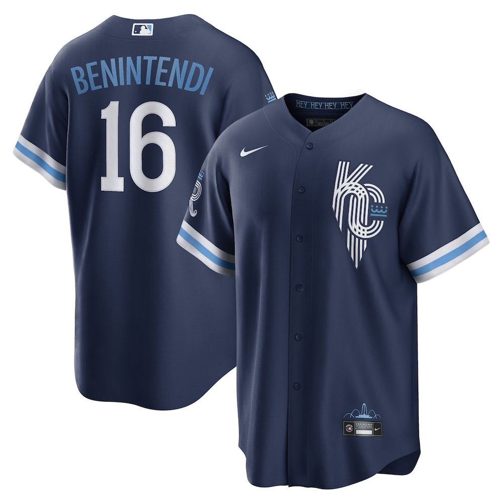 Andrew Benintendi Kansas City Royals MLB 2022 City Connect Baseball Jersey