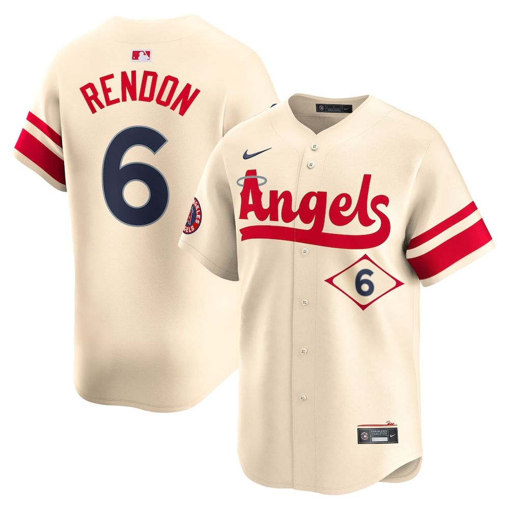 Anthony Rendon Los Angeles Angels MLB 2022 City Connect Baseball Jersey