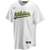 Athletics Nike Home Replica Custom Jersey – White