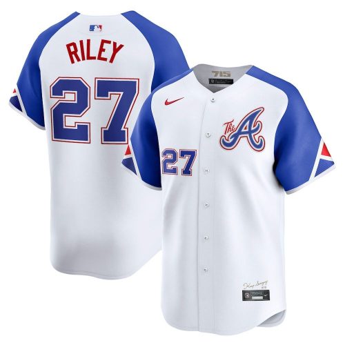 Austin Riley Atlanta Braves MLB 2023 City Connect Baseball Jersey
