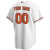 Baltimore Orioles Nike Home Replica Custom Jersey – White