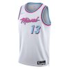 Bam Adebayo Miami Heat Nike 2025 City Edition Basketball Jersey