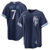 Bobby Witt Jr Kansas City Royals MLB 2022 City Connect Baseball Jersey