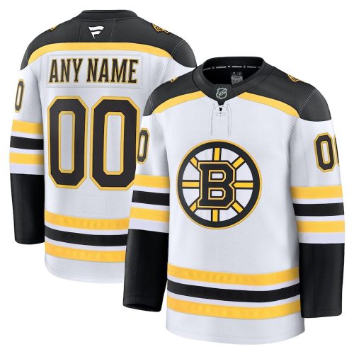 Boston Bruins Away Premium Custom Hockey Jersey
