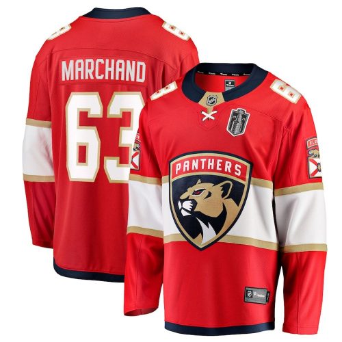 Brad Marchand Florida Panthers 2025 Stanley Cup Final Home Jersey