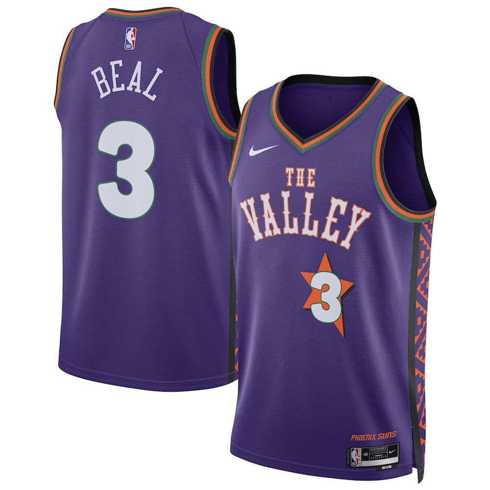 Bradley Beal Phoenix Suns Nike 2025 City Edition Basketball Jersey