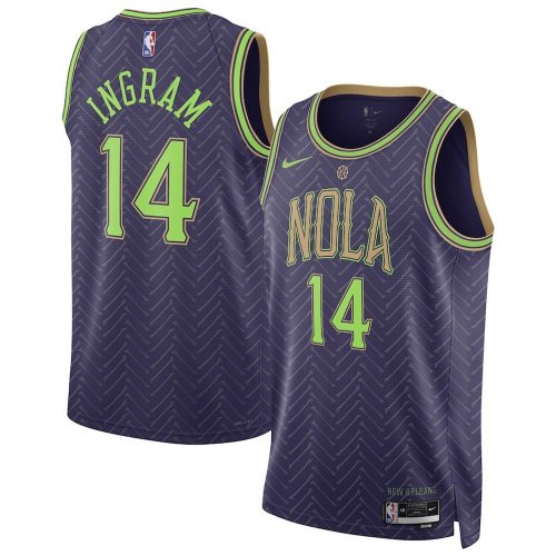 Brandon Ingram New Orleans Pelicans Nike 2025 City Edition Basketball Jersey