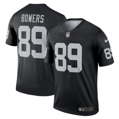 Brock Bowers Las Vegas Raiders Nike Team Legend Jersey – Black