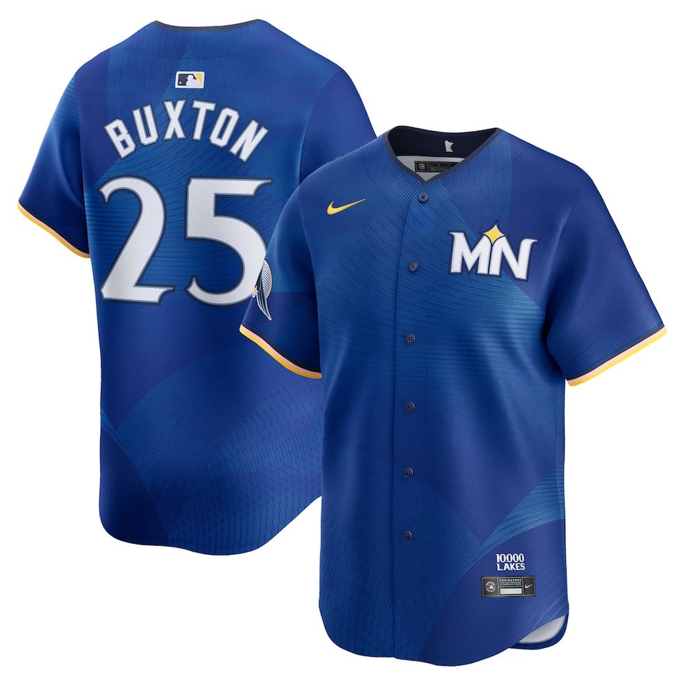 Byron Buxton Minnesota Twins MLB 2024 City Connect Baseball Jersey