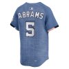 CJ Abrams Washington Nationals MLB 2025 City Connect Baseball Jersey