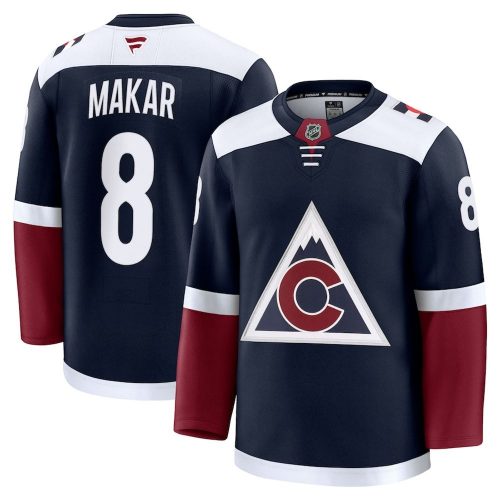 Cale Makar Colorado Avalanche Alternate Premium Hockey Jersey – Navy