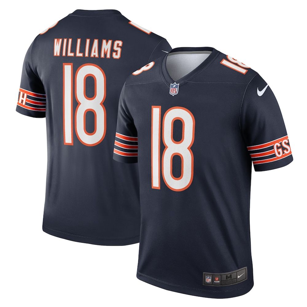 Caleb Williams Chicago Bears Nike Team Legend Jersey – Navy