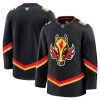 Calgary Flames Alternate Premium Hockey Jersey – Black