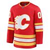 Calgary Flames Home Premium Custom Hockey Jersey