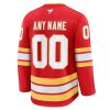 Calgary Flames Home Premium Custom Hockey Jersey
