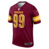 Chase Young Washington Commanders Nike Team Legend Jersey – Burgundy