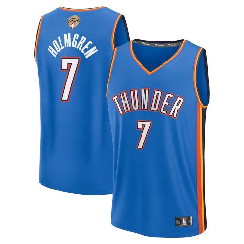 Chet Holmgren Oklahoma City Thunder 2025 NBA Finals Player Jersey