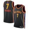 Chet Holmgren Oklahoma City Thunder Nike 2025 City Edition Basketball Jersey