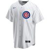 Chicago Cubs Nike Home Replica Custom Jersey – White