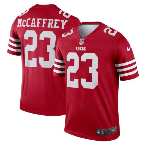 Christian McCaffrey San Francisco 49ers Nike Team Legend Jersey – Scarlet