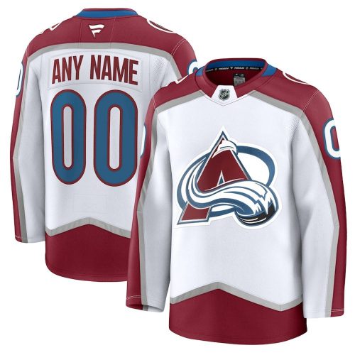 Colorado Avalanche Away Premium Custom Hockey Jersey
