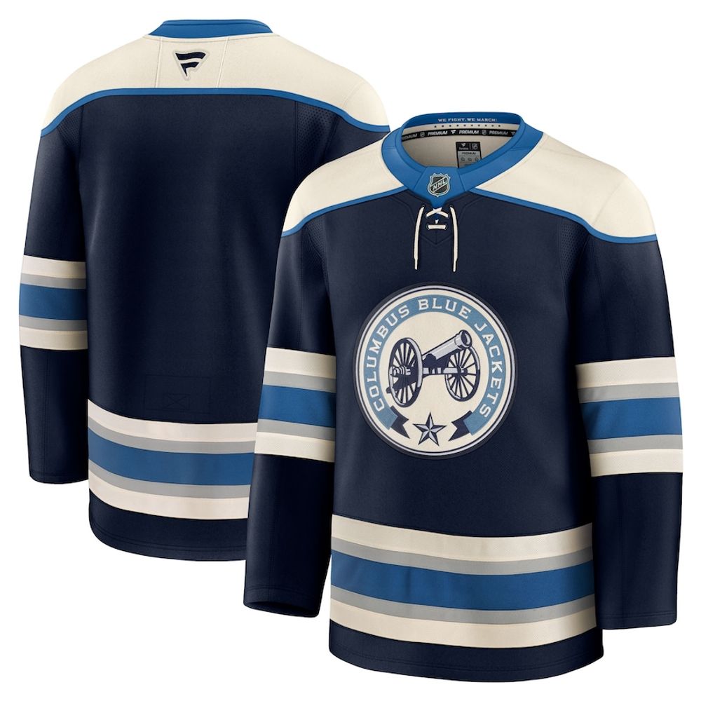 Columbus Blue Jackets Alternate Premium Hockey Jersey – Navy