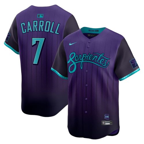 Corbin Carroll Arizona Diamondbacks MLB 2025 City Connect Baseball Jersey
