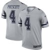 Dak Prescott Dallas Cowboys Nike Inverted Legend Player Performance Top – Gray