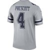 Dak Prescott Dallas Cowboys Nike Inverted Legend Player Performance Top – Gray