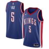 DeAaron Fox Sacramento Kings Nike 2025 City Edition Basketball Jersey