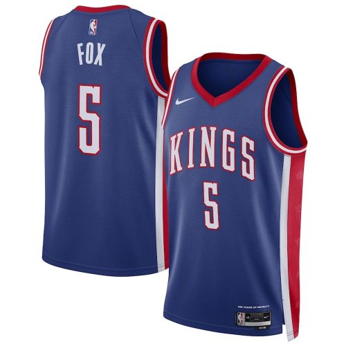 DeAaron Fox Sacramento Kings Nike 2025 City Edition Basketball Jersey