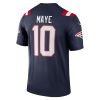 Drake Maye New England Patriots Nike Team Legend Jersey – Navy