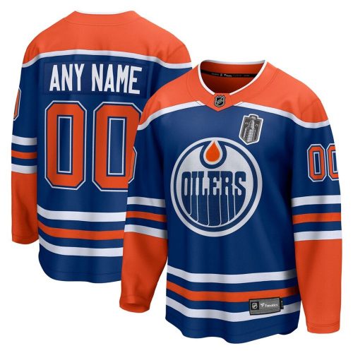 Edmonton Oilers 2025 Stanley Cup Final Home Custom Jersey