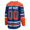 Edmonton Oilers 2025 Stanley Cup Final Home Custom Jersey