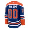 Edmonton Oilers Home Premium Custom Hockey Jersey