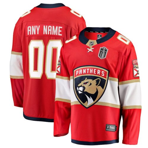 Florida Panthers 2025 Stanley Cup Final Home Custom Jersey
