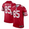 George Kittle San Francisco 49ers Nike Team Legend Jersey – Scarlet