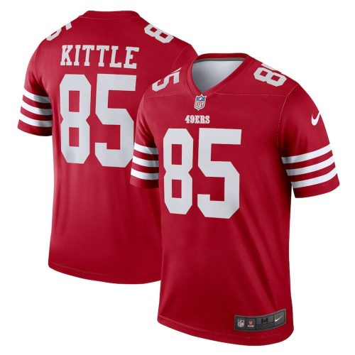George Kittle San Francisco 49ers Nike Team Legend Jersey – Scarlet