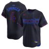 George Springer Toronto Blue Jays MLB 2024 City Connect Baseball Jersey