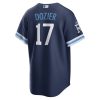 Hunter Dozier Kansas City Royals MLB 2022 City Connect Baseball Jersey