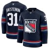 Igor Shesterkin New York Rangers Alternate Premium Hockey Jersey – Navy